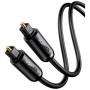 Кабель мультимедійний Optical Toslink 1.5m AV122 black Ugreen (70891)