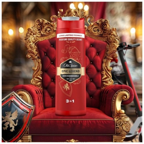 Гель для душу Old Spice Epic Legend 400 мл (8700216611046)