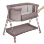 Ліжечко Lionelo приставна LUNA BEIGE TAUPE (LO-LUNA BEIGE TAUPE)