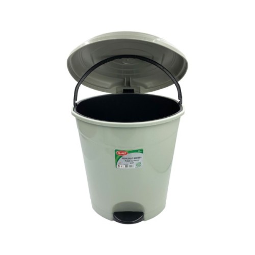 Контейнер для сміття Planet Household №4 з педаллю сірий 22 л (10344)
