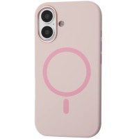 Чохол до мобільного телефона BeCover FIBRA Silicone OmniMag Apple iPhone 16 Light Pink (716229)