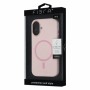 Чохол до мобільного телефона BeCover FIBRA Silicone OmniMag Apple iPhone 16 Light Pink (716229)