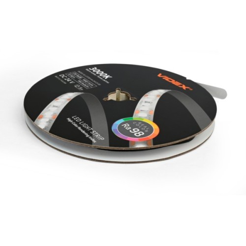 Світлодіодна стрічка Videx DC24V 60W 5M 3000K Ra98 IP20 5м (VL-LST28144-24123-B5)