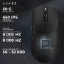 Мишка Ajazz AJ139 Near Link V3 Pro+ Wireless/Bluetooth/USB White (AJ139-NL-V3-PRO-W)