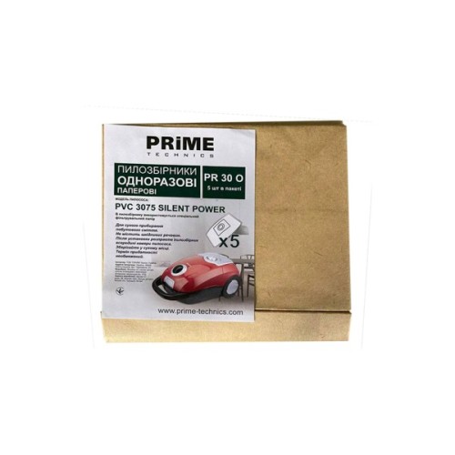 Мішок для пилососу PRIME Technics 5 for PVC 3075