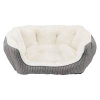 Лежак для тварин Trixie "Davin" (60х45 см) Сірий в смужку (4011905389752)