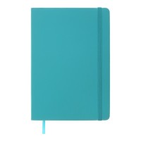 Книга записна Buromax TOUCH ME А5 96 аркушів лінія, бірюзовий (BM.295202-35)