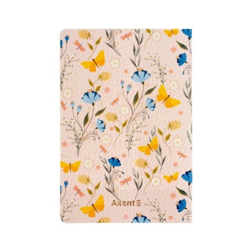 Книга записна Axent A5 Secret Garden 1, 60 аркушів клітинка (8710-1-A-TR)