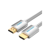 Кабель мультимедійний HDMI M to HDMI M 15.0m V2.0 4K silver Vention (AABIN)