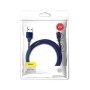 Дата кабель USB 2.0 AM to Lightning 1.8m navy blue Baseus (CALYW-A13)