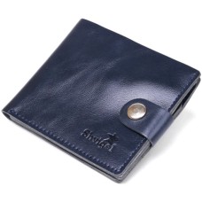 Портмоне Shvigel Шкіряне Синє (16444)