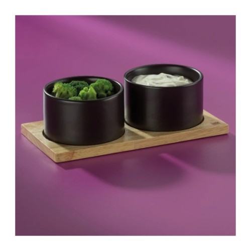 Набір для фондю Kela Gunten, 2 чаші та підставка (10069)