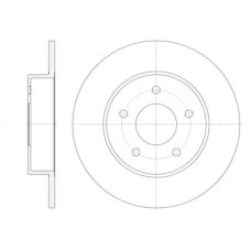 Гальмівний диск REMSA 6820.00