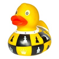 Іграшка для ванної Funny Ducks Качка Шахи (1319)