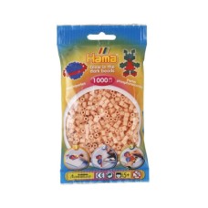 Набір для творчості Hama Midi червоних сяючих намистин, 1000 шт термомозаіка (207-56)