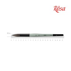 Пензлик для малювання Rosa Єнот круглий OASIS 188, № 12 (4823098516842)