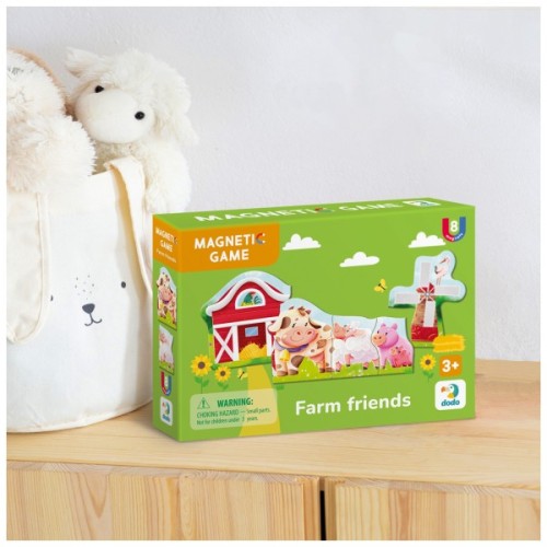 Навчальний набір DoDo Магнітна гра Друзі з ферми (200255)