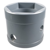 Торцева головка Toptul ступична вантажна посилена (6-гранна) 140мм (WHS6140)