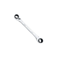 Ключ Toptul накидний з подвійною тріскачкою 72 зубця Pro-Series 16x19-17x18, 230мм (ABAD1619)