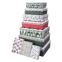 Подарункова коробка Buromax 10 шт 1в1 тиснення фольгою (BM.2333735)