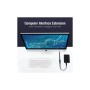 Дата кабель USB 3.0 AM/AF 1.0m PVC black Vention (VAS-A13-B100)