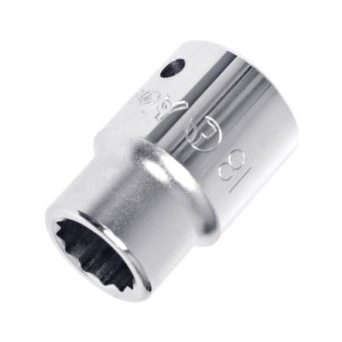 Торцева головка Hans 3/4", 12-гран., 18мм (6402M18)