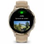 Смарт-годинник Garmin Venu 3S, Fr. Gray + Soft Gold, Leather, GPS (010-02785-55)