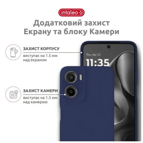 Чохол до мобільного телефона Intaleo SoftShell Moto G05 Blue (1283126632280)