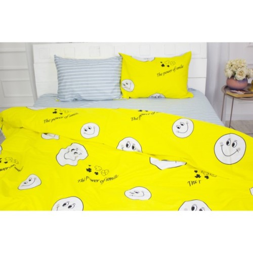 Простирадло MirSon Сатин Premium 22-1146 Felikin 180x220 см (2200001979307)