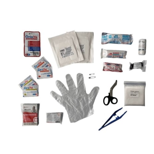 Автомобільна аптечка Poputchik 02-021-М