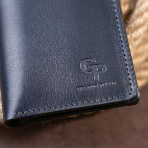 Портмоне Grande Pelle Синє (11332)
