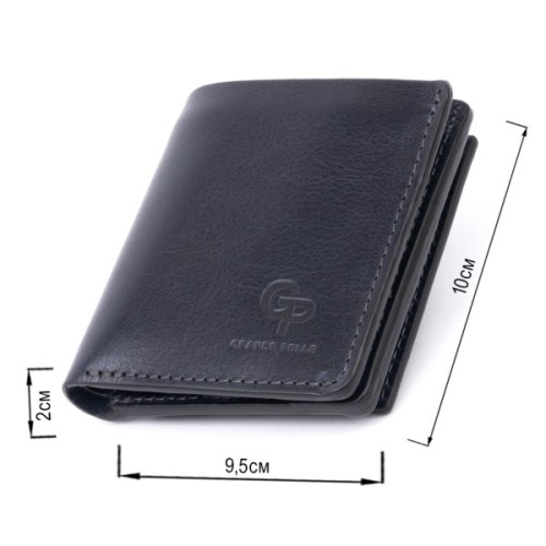 Портмоне Grande Pelle Синє (11332)