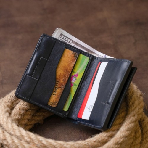 Портмоне Grande Pelle Синє (11332)