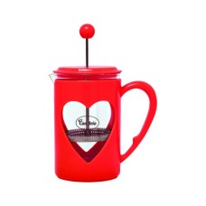 Френч-прес Con Brio Серце 600 мл Червоний (CB-5660-red)