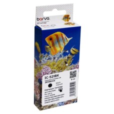 Картридж Barva Canon CLI-521BK (2933B004) 3425с (IC-521BK)