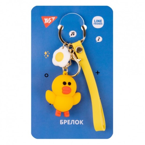 Брелок Yes колекція Piggy Brown Line Friends (559364)