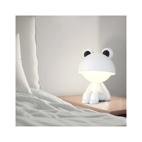 Нічник Kite Світильник LED з акумулятором Cute Froggy, білий (K25-316-3-1)