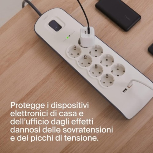 Мережевий фільтр живлення Belkin BSV804VF2M-V2