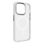 Чохол до мобільного телефона Armorstandart Unit MagSafe Apple iPhone 12 Pro Max Matte Clear Silver (ARM70443)