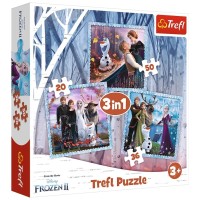 Пазл Trefl Frozen Чарівна історія 3 in1 (5900511348538)