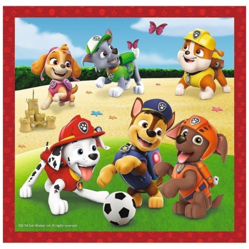 Пазл Trefl Paw Patrol Щасливі собаки 3 в 1 (5900511348675)