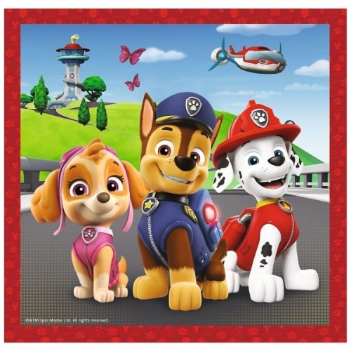 Пазл Trefl Paw Patrol Щасливі собаки 3 в 1 (5900511348675)
