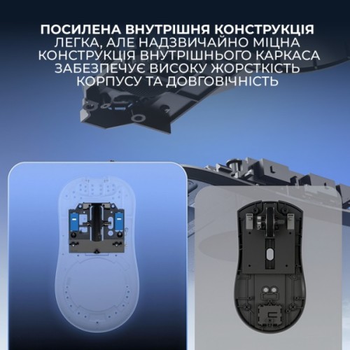 Мишка Ajazz AJ200 Near Link AI MC Wireless/Bluetooth/USB White (AJ200-NL-AI-MC-W)