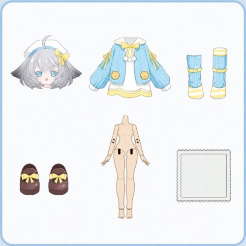 Лялька Pop Top колекційна BJD MiraiDolls - Зірочки бажань (сюрприз) (W250801)