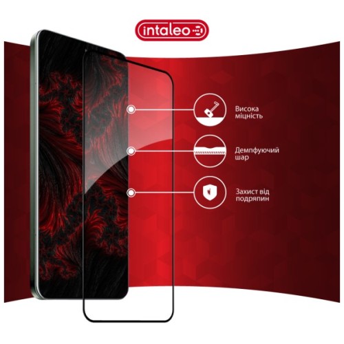 Скло захисне Intaleo Full Glue ESD Xiaomi 15 Pro Black (1283126625442)