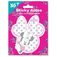 Папір для нотаток Yes з клейким шаром фігурна Minnie Mouse, 40 аркушів (170301)