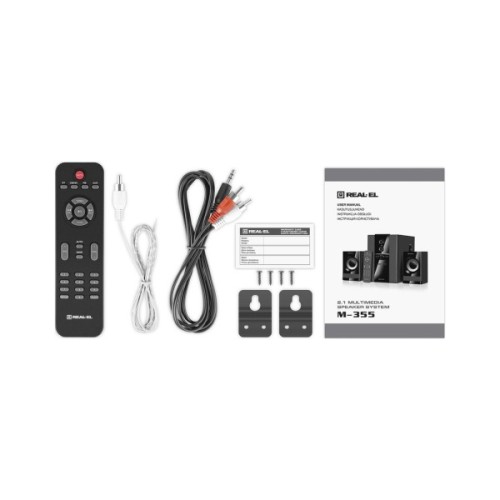 Акустична система REAL-EL M-355 Black (EL121300015)
