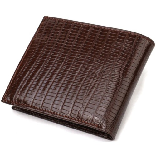 Портмоне Canpellini З натуральної шкіри Коричневе (21785)