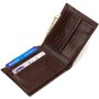 Портмоне Canpellini З натуральної шкіри Коричневе (21785)