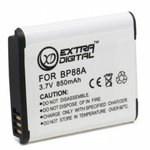 Акумулятор до фото/відео Extradigital Samsung BP88A (DV00DV1374)